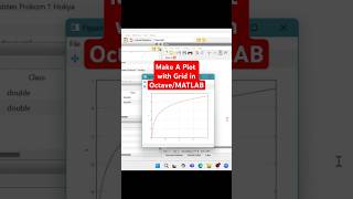 Make A Plot with Grid in Octave/MATLAB #gnuoctave #matlab #tutorial #programming #coding #howto