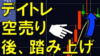 【空売り大損間際...】逆張りデイトレーダーのクリスマス当日の取引記録！