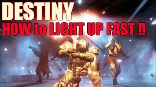 Destiny  鉄の章 光レベルをすぐに上げる3つのポイント !! 【monchi】 Destiny攻略クランTOD