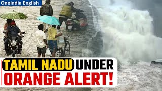 Tamil Nadu: Heavy rains in Tirunelveli Prompt an Orange Alert, creating flood-like situations