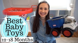 BEST BABY TOYS 12 - 18 MONTHS OLD! My Toddler Boy's Favorite toys!