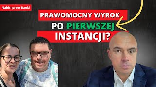 Który Bank PODDAŁ SIĘ PO I INSTANCJI? Wygrali z bankiem i NIE MAJĄ KREDYTU! Historie frankowiczów #3