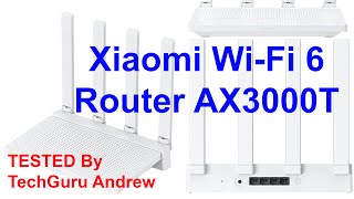 Xiaomi Wi-Fi 6 Router AX3000T