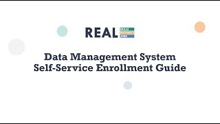 Data Management System Self-Enrollment Guide