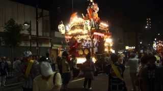 平成２７年　八王子まつり　八日町一・二丁目　祭囃子　２０１５．８．９　Hachioji matsuri