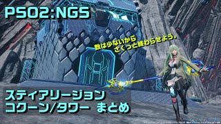 【PSO2:NGS】スティアリージョン コクーン/タワー まとめ【★5クリア】