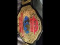 wcw light heavyweight championship belt by mateen ahmed elt belts