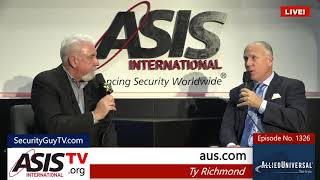 Allied Universal's Ty Richmond on Security Guy TV at GSX 2019