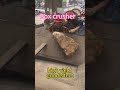 a box crusher that can also directly crush large stones