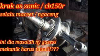 ganti stang kruk as sonic / cb 150r