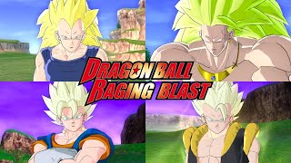 Dragon Ball Raging Blast - What If Saga (4K 60FPS)