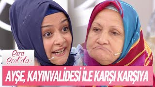 Ayşe ve kayınvalidesi ile ilk kez karşı karşıya - Esra Erol'da 11 Eylül 2018