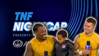 Derwin James & Ladd McConkey break down the Chargers massive division win! | 'TNF Nightcap'