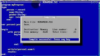 Turbo Pascal Programming #49 Records Introduction