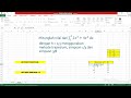 INTEGRASI NUMERIK - Metode Trapesium, Simpson 1/3 dan Simpson 3/8 Dengan Excel