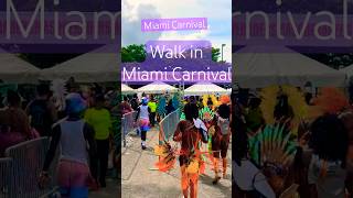 Walking In Miami Carnival 2024 #mas #caribbean #dancehall