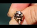 sold antique rose cut diamond solitaire ring by 33