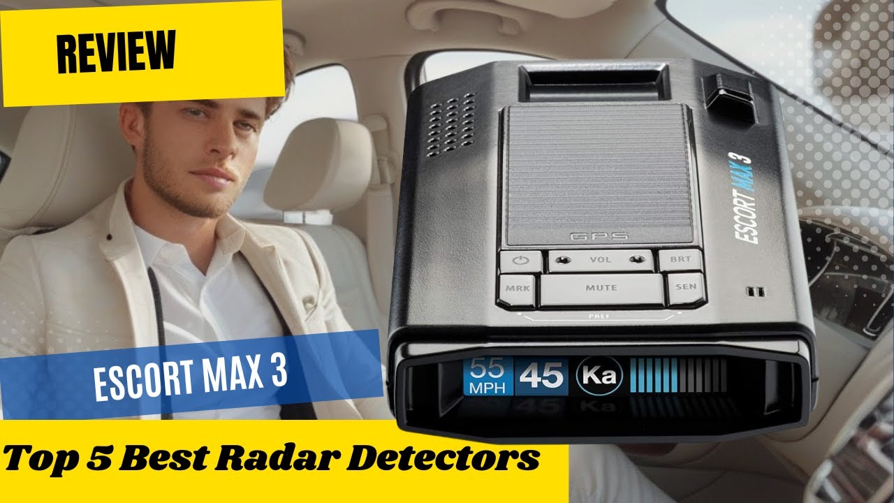 Review ESCORT MAX 3 Laser Radar Detector - Top 5 BEST Radar Detectors ...