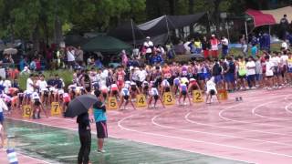 20170506 平成29年度　第1回堺市陸協記録会　2･3年男子　100m　T決勝　20組　MTSE