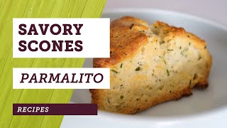 How to Make Savory Vegan Parmesan and Chives Scones with Parmalito