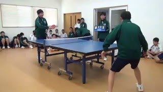 笠岡工業高校 春季スポーツ大会 卓球２