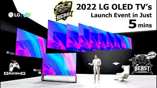 [CES 2022] LG OLED TVs 2022 Launch Event in Just 5 mins THE STAGE 2022 #LGOLED #2022LGOLED #LGOLED20