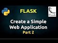 Building a Simple Web App Using Flask and Python - Part 2