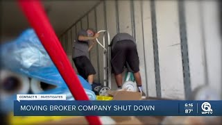 West Palm Beach moving broker shuts down after Contact 5 investigation