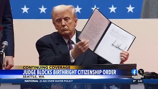 Oregon one of several states suing to halt Pres. Trump's order to end birthright citizenship