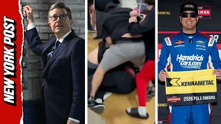 Today's Headlines: Colbert's Last Show, Kindergarten Brawl and NASCAR Star Dead