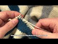 how to modified double knit neckline