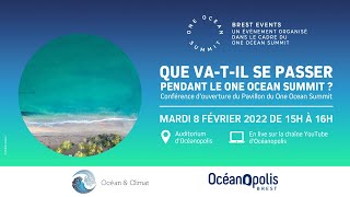 Que va-t-il se passer pendant le One Ocean Summit ? 🤔