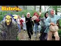 Witch prank is very scary but funny || Happy halloween scare and fun