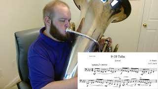 2023-2024 MTSBOA 9-10 Tuba Euphonium Audition Music