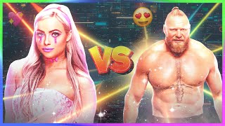 Liv Morgan VS Brock Lesnar 😍 | SmackDown Womens Championship | WWE 2K22 | WWE Banger