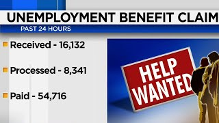 Florida increases number of unemployment benefit payments but backlog remains