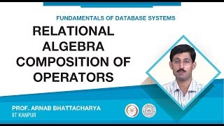 Relational Algebra Composition of Operators