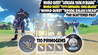 110 Primogems - All World Quest Fatui (The Scattered Past) Archipelago v2.8 Genshin Impact