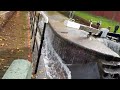 water breaks free from canal in wolverhampton