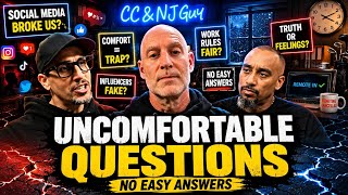 Uncomfortable Questions: Social Media, Workplace Double Standards & Brutal Honesty | CC & NJ Guy