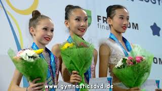 Asian Championships Astana 2017 - Junior All Around Top 3