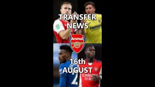 #shorts Arsenal Transfer News Roundup, 16th August 2022