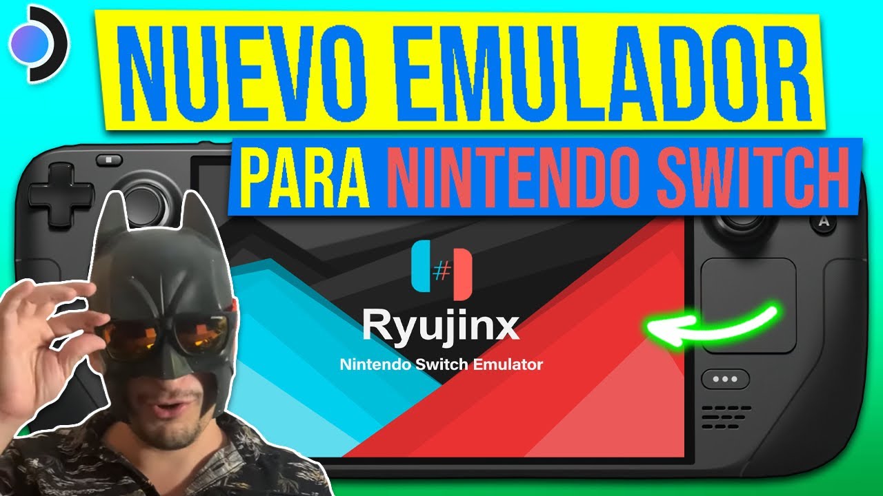 SWITCH En STEAM DECK Con RYUJINX - YouTube