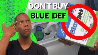 Cheaper alternative for buying DEF at an auto parts store - diesel exhaust fluid tip and trick