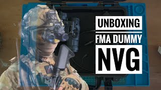 Mainan : Unboxing Dummy Night Vision AN PVS-31 with lamp and hardcase | Dummy NVG