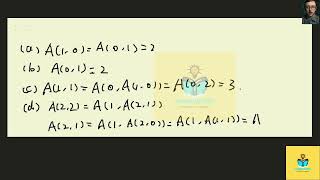 [Math] Find these values of Ackermann's function. a) b) c) d)