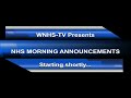 wnhs tv morning announcements 6 8 2023