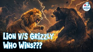 Lion vs  Grizzly – The Ultimate Wild Showdown! 🦁🐻🔥