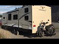 Travel Trailer Motorcycle Mount