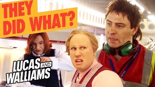 4 CRAZIEST Airport Incidents! | Come Fly With Me | Lucas and Walliams